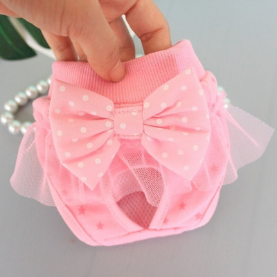 Pet δαντέλα φυσιολογικό παντελόνι σκύλος χαριτωμένο παντελόνι υγιεινής θηλυκό παντελόνι ασφαλείας σκύλου αρκετό παντελόνι περίοδος κατοικίδιο στεγανό εσώρουχο εμμηνόρροιας