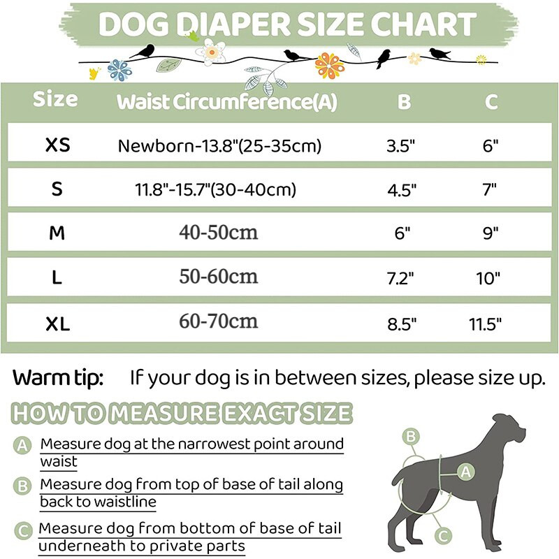 Pelene za pse Ženske pelene za pse koje se mogu prati Višekratne gaćice za pse Mjesečničke gaćice za pse Topli pelene za male srednje ženke Ljubimci Štenci Mačke