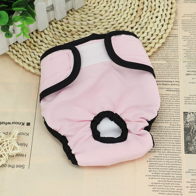 Επαναχρησιμοποιήσιμο παντελόνι για σκύλους Φυσιολογικό παντελόνι που πλένεται θηλυκό κορίτσι σκυλιά Σορτς παντελόνια απορροφητικά εσώρουχα κατοικίδια Εσώρουχα υγιεινής