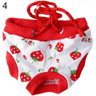 Comerț cu ridicata Femeie Pet Dog Cățeluș Scutece Pantaloni Fiziologici Sanitar Scutece Scutece Lenjerie de corp M/L/XL 7KEQ