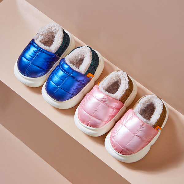 Štýlové papuče pre dievčatá niekoľko modelov s teplou podšívkou