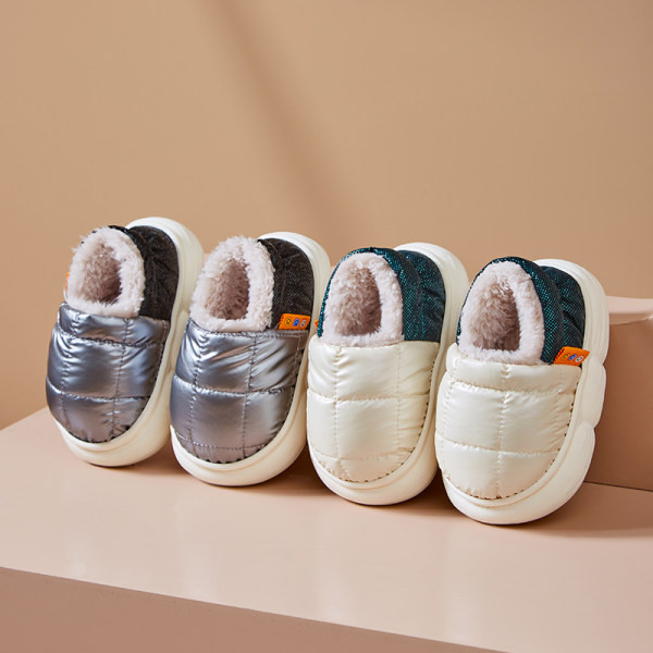 Štýlové papuče pre dievčatá niekoľko modelov s teplou podšívkou