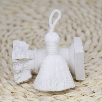 20 ks 5CM DIY bavlnené strapce so šnúrkou, záložky, strapce, mini strapce na výrobu náušníc, šperkov, bytové dekorácie