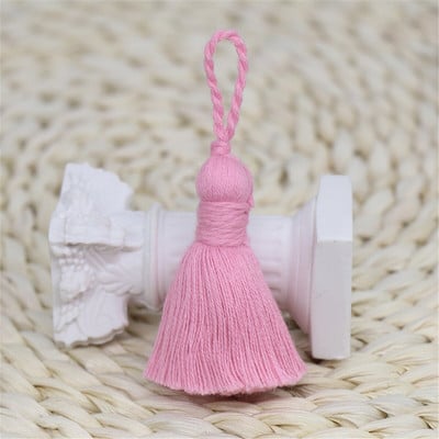 20 ks 5CM DIY bavlnené strapce so šnúrkou, záložky, strapce, mini strapce na výrobu náušníc, šperkov, bytové dekorácie