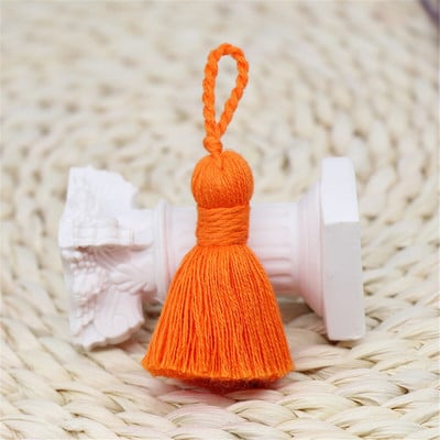 20 ks 5CM DIY bavlnené strapce so šnúrkou, záložky, strapce, mini strapce na výrobu náušníc, šperkov, bytové dekorácie