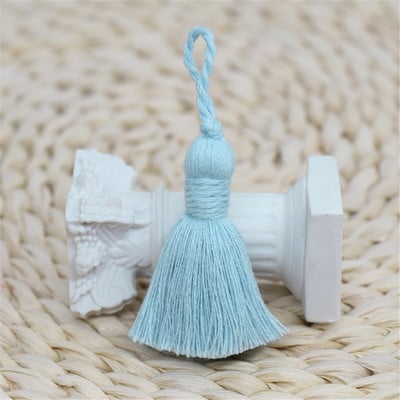 20 ks 5CM DIY bavlnené strapce so šnúrkou, záložky, strapce, mini strapce na výrobu náušníc, šperkov, bytové dekorácie