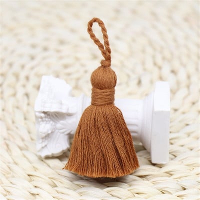 20 ks 5CM DIY bavlnené strapce so šnúrkou, záložky, strapce, mini strapce na výrobu náušníc, šperkov, bytové dekorácie