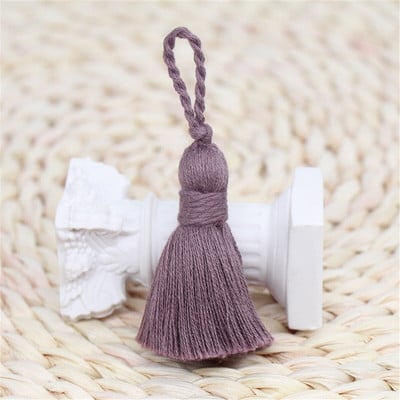 20 ks 5CM DIY bavlnené strapce so šnúrkou, záložky, strapce, mini strapce na výrobu náušníc, šperkov, bytové dekorácie