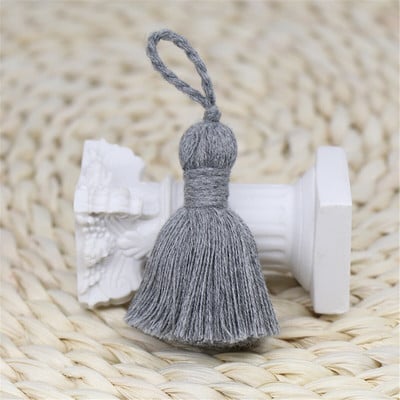 20 ks 5CM DIY bavlnené strapce so šnúrkou, záložky, strapce, mini strapce na výrobu náušníc, šperkov, bytové dekorácie