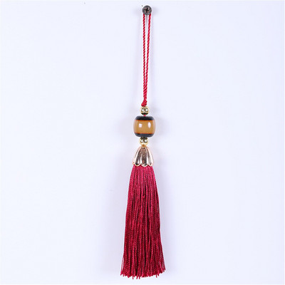 10 ks ručne tkaných korálkových strapcov, ručne vyrábaných mini strapcov so slučkami na remeslá, záložky, kľúčenky, dekorácie, DIY projekty