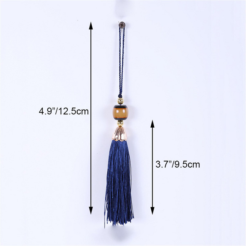 10 ks ručne tkaných korálkových strapcov, ručne vyrábaných mini strapcov so slučkami na remeslá, záložky, kľúčenky, dekorácie, DIY projekty