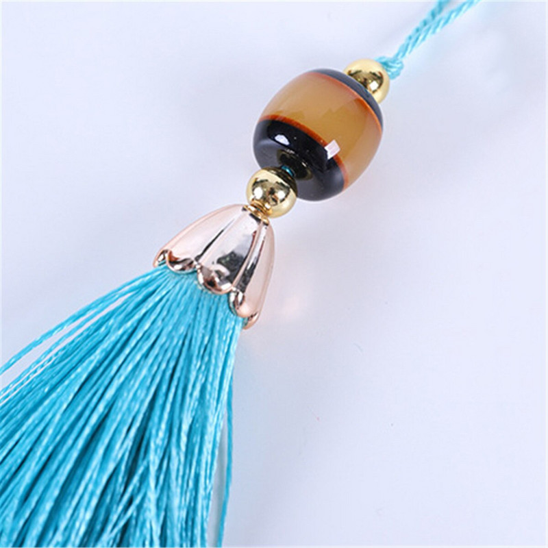 10 ks ručne tkaných korálkových strapcov, ručne vyrábaných mini strapcov so slučkami na remeslá, záložky, kľúčenky, dekorácie, DIY projekty