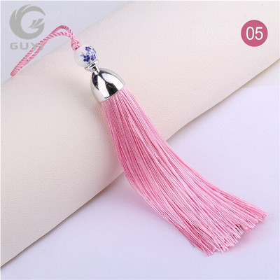 3 ks/sada 15 dostupných farieb Strapce DIY polyesterové luxusné strapce v čínskom štýle pre dekoratívne doplnky