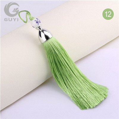 3 ks/sada 15 dostupných farieb Strapce DIY polyesterové luxusné strapce v čínskom štýle pre dekoratívne doplnky