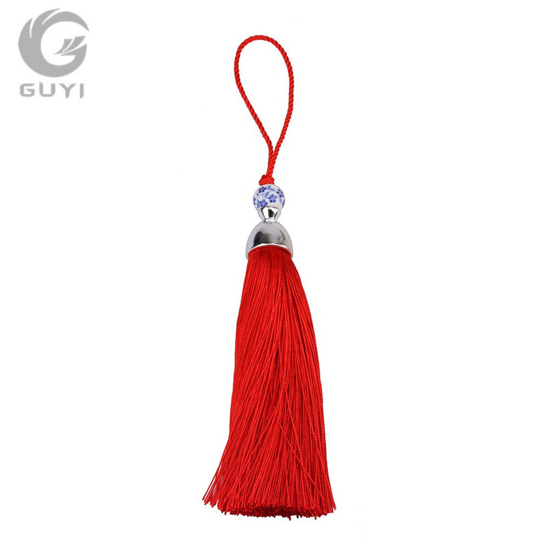 3 ks/sada 15 dostupných farieb Strapce DIY polyesterové luxusné strapce v čínskom štýle pre dekoratívne doplnky