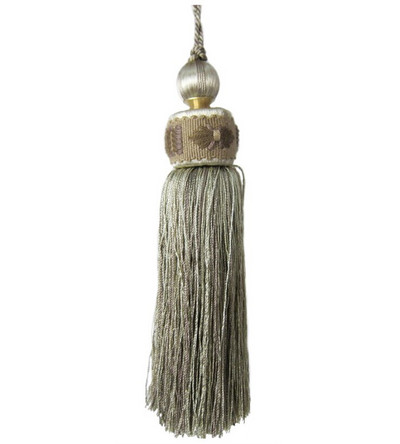 Luksuslik eurostiilis kardinavarre aksessuaarid Mitmevärviline viskoosist lauajooks Tutt Drops 16cm Pikkus Suured Tutid 5 värvi