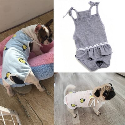 Pantaloni fiziologici pentru câini Pantaloni scurți pentru câini S-XL pentru animale de companie Cățeluș câine pisică lavabil pentru femeie scutec Salopetă sanitară Lenjerie intima Produs pentru cățeluș