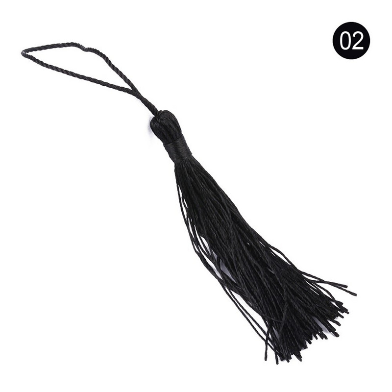 1000 ks/lot polyesterových hodvábnych strapcov, strapcovitých závesných závesov s ostňami na šitie, doplnky na závesy, DIY remeselné výrobky