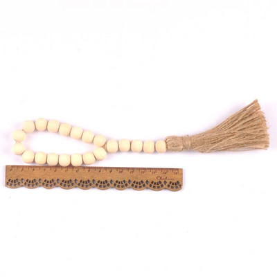 Puidust helmed Tutid Ripatsid Makrameega Ehete Aksessuaaride Valmistamine Kodukaunistus 1tk mt2705