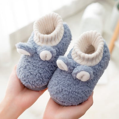 Vaikiškos pliušinės šlepetės