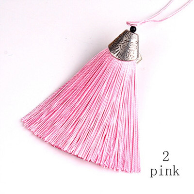 5 bucăți/lot 8 cm capac pentru gură de pește ciucuri ciucuri de mătase Fringe perie ornamente ciucuri decorative bijuterii DIY perdele Accesorii pentru decorarea casei