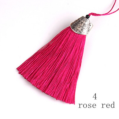 5 bucăți/lot 8 cm capac pentru gură de pește ciucuri ciucuri de mătase Fringe perie ornamente ciucuri decorative bijuterii DIY perdele Accesorii pentru decorarea casei