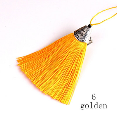 5 bucăți/lot 8 cm capac pentru gură de pește ciucuri ciucuri de mătase Fringe perie ornamente ciucuri decorative bijuterii DIY perdele Accesorii pentru decorarea casei