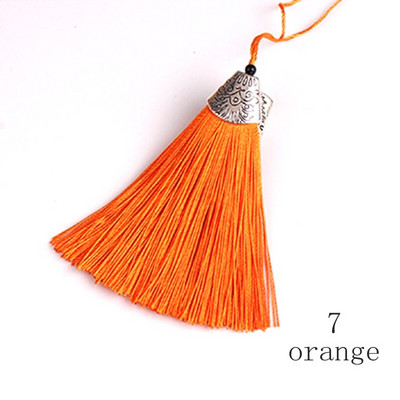 5 bucăți/lot 8 cm capac pentru gură de pește ciucuri ciucuri de mătase Fringe perie ornamente ciucuri decorative bijuterii DIY perdele Accesorii pentru decorarea casei