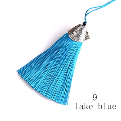 5 bucăți/lot 8 cm capac pentru gură de pește ciucuri ciucuri de mătase Fringe perie ornamente ciucuri decorative bijuterii DIY perdele Accesorii pentru decorarea casei