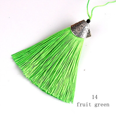 5 bucăți/lot 8 cm capac pentru gură de pește ciucuri ciucuri de mătase Fringe perie ornamente ciucuri decorative bijuterii DIY perdele Accesorii pentru decorarea casei