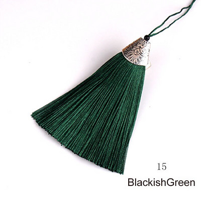 5 bucăți/lot 8 cm capac pentru gură de pește ciucuri ciucuri de mătase Fringe perie ornamente ciucuri decorative bijuterii DIY perdele Accesorii pentru decorarea casei