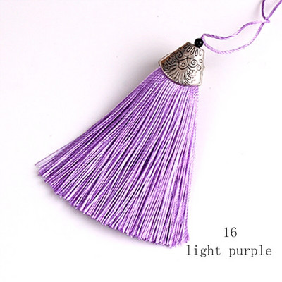 5 bucăți/lot 8 cm capac pentru gură de pește ciucuri ciucuri de mătase Fringe perie ornamente ciucuri decorative bijuterii DIY perdele Accesorii pentru decorarea casei