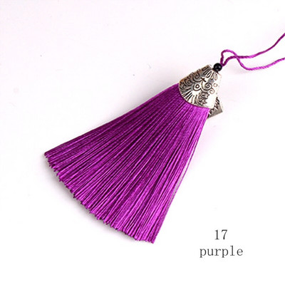 5 bucăți/lot 8 cm capac pentru gură de pește ciucuri ciucuri de mătase Fringe perie ornamente ciucuri decorative bijuterii DIY perdele Accesorii pentru decorarea casei