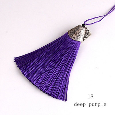 5 bucăți/lot 8 cm capac pentru gură de pește ciucuri ciucuri de mătase Fringe perie ornamente ciucuri decorative bijuterii DIY perdele Accesorii pentru decorarea casei