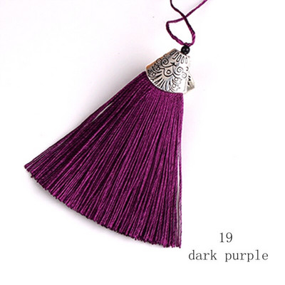 5 bucăți/lot 8 cm capac pentru gură de pește ciucuri ciucuri de mătase Fringe perie ornamente ciucuri decorative bijuterii DIY perdele Accesorii pentru decorarea casei