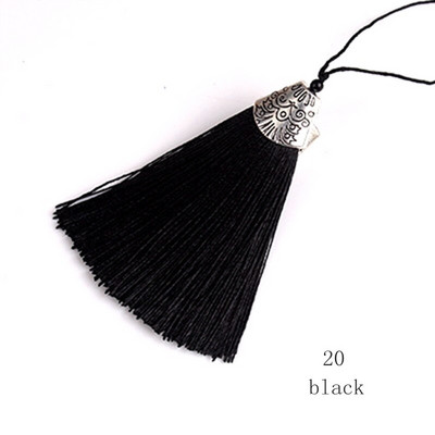 5 bucăți/lot 8 cm capac pentru gură de pește ciucuri ciucuri de mătase Fringe perie ornamente ciucuri decorative bijuterii DIY perdele Accesorii pentru decorarea casei