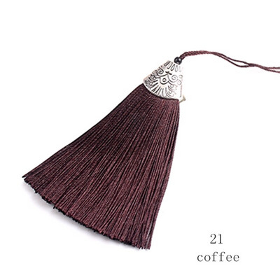 5 bucăți/lot 8 cm capac pentru gură de pește ciucuri ciucuri de mătase Fringe perie ornamente ciucuri decorative bijuterii DIY perdele Accesorii pentru decorarea casei