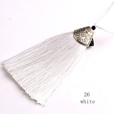 5 bucăți/lot 8 cm capac pentru gură de pește ciucuri ciucuri de mătase Fringe perie ornamente ciucuri decorative bijuterii DIY perdele Accesorii pentru decorarea casei