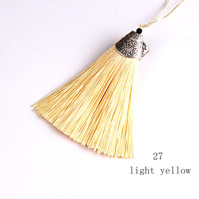 5 bucăți/lot 8 cm capac pentru gură de pește ciucuri ciucuri de mătase Fringe perie ornamente ciucuri decorative bijuterii DIY perdele Accesorii pentru decorarea casei