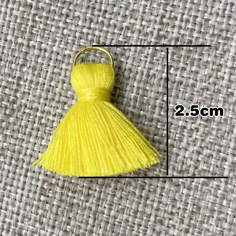 10/20 ks 2 cm mini strapcové prívesky, drobné strapce, krátke bavlnené strapce, doplnky, DIY, domáce šitie, kľúče, záclony, remeslá, výroba šperkov