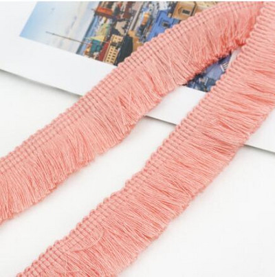 5 meetrit polüestrist narmad pitsid isetehtud kaunistused käsitsi valmistatud padi riided kõrvarõngad ehted kaunistused tutid Võrk valge roosa roos 2,5 cm