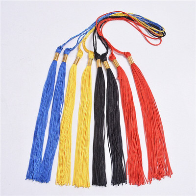 10 ks DIY remeselné doplnky pre dospelých bakalárskych študentov, klobúky na promócie, 44 cm dlhé strapce, prívesky na doktorandské matričné dosky, slávnostné strapce