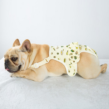 Кучешки пелени Физиологични панталони Свободно време Модел гащи за кучета Меко бельо Гащички Шорти за френски булдог Dropshipping