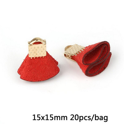 15x15mm 20 vnt./maišelis Korėjos Velvet Clip Mini Kutas, skirtas Dailiniams amatams Siuvimo/Pasidaryk pats drabužių siuvimo audinys/Kuto kutais