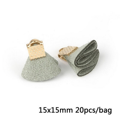 15x15mm 20 vnt./maišelis Korėjos Velvet Clip Mini Kutas, skirtas Dailiniams amatams Siuvimo/Pasidaryk pats drabužių siuvimo audinys/Kuto kutais