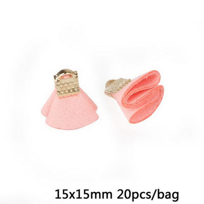 15x15mm 20 vnt./maišelis Korėjos Velvet Clip Mini Kutas, skirtas Dailiniams amatams Siuvimo/Pasidaryk pats drabužių siuvimo audinys/Kuto kutais