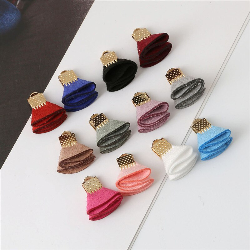 15x15mm 20 vnt./maišelis Korėjos Velvet Clip Mini Kutas, skirtas Dailiniams amatams Siuvimo/Pasidaryk pats drabužių siuvimo audinys/Kuto kutais