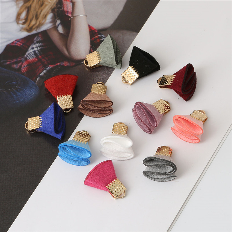 15x15mm 20 vnt./maišelis Korėjos Velvet Clip Mini Kutas, skirtas Dailiniams amatams Siuvimo/Pasidaryk pats drabužių siuvimo audinys/Kuto kutais