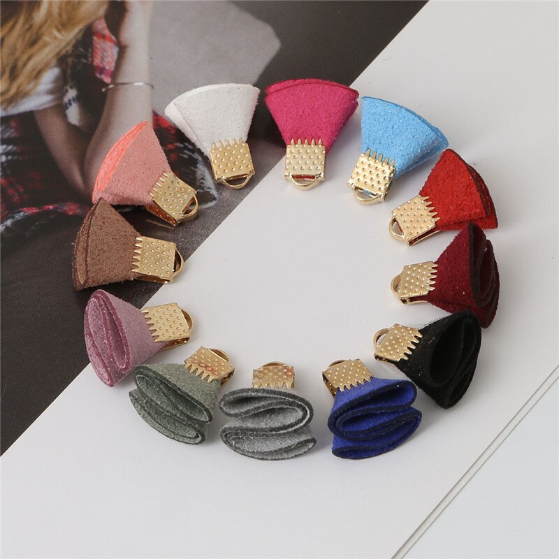 15x15mm 20 vnt./maišelis Korėjos Velvet Clip Mini Kutas, skirtas Dailiniams amatams Siuvimo/Pasidaryk pats drabužių siuvimo audinys/Kuto kutais