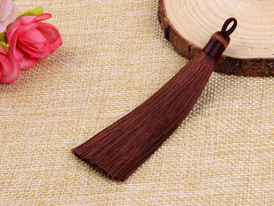 Nové ručne vyrobené staroveké veterné oblečenie, viacfarebné polyesterovo-bavlnené strapcové náušnice, náušnice, šperky, prívesok na telefón, DIY doplnky